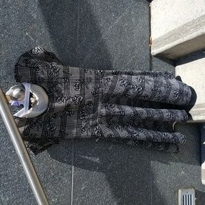 Black and white dress